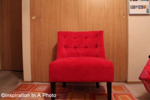 Fuschia chair_bedroom