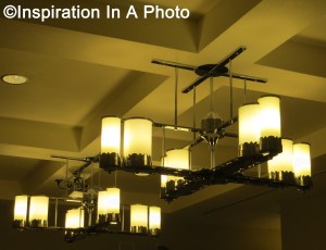 Four corners chandelier