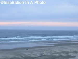 Beach at dusk_ocean