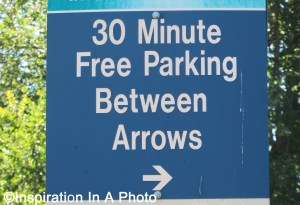 30 minute parking sign
