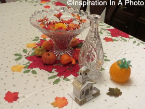 Thanksgiving table 2016